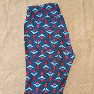 Used OS Lularoe Leggings